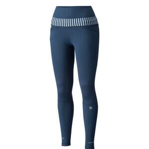 Womens Mountain Hardwear 32 Degree Leggings Blue Size Large